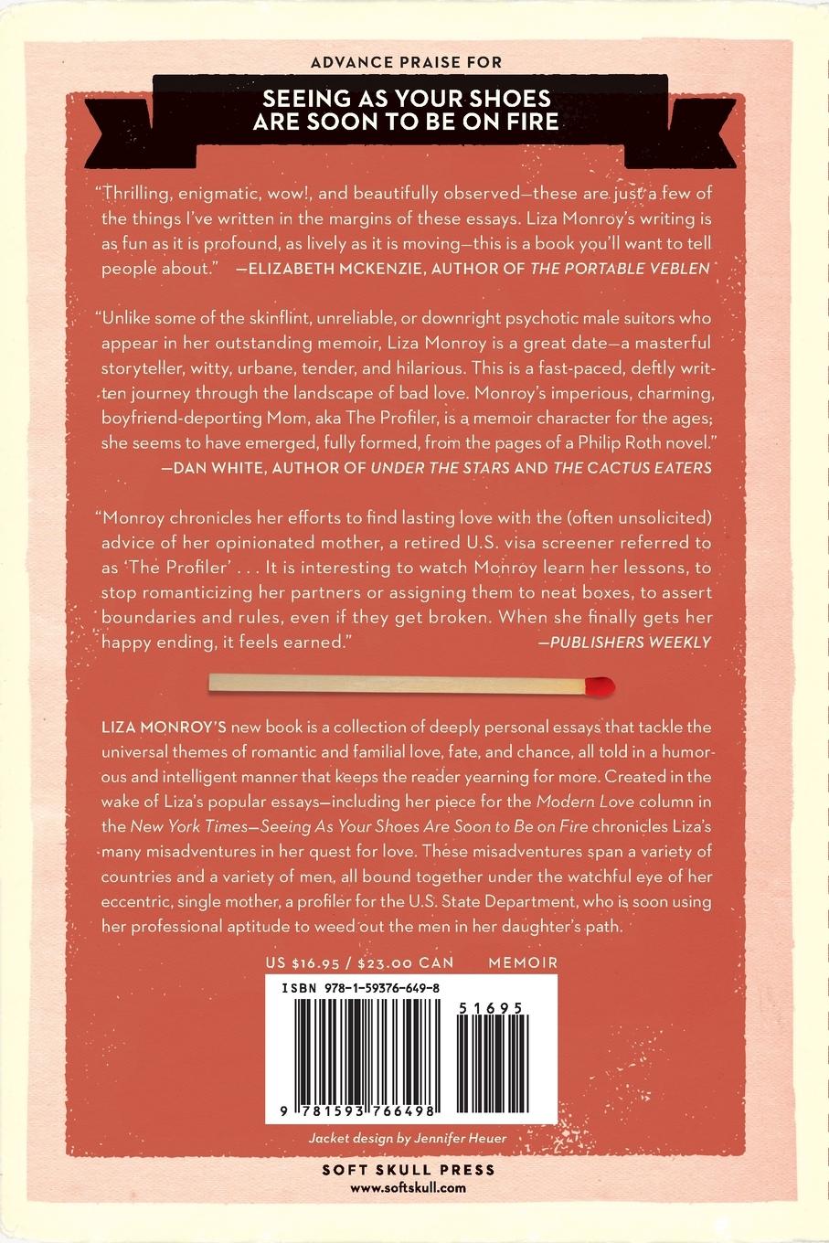 Rückseitencover Seeing As Your Shoes Are Soon to be on Fire