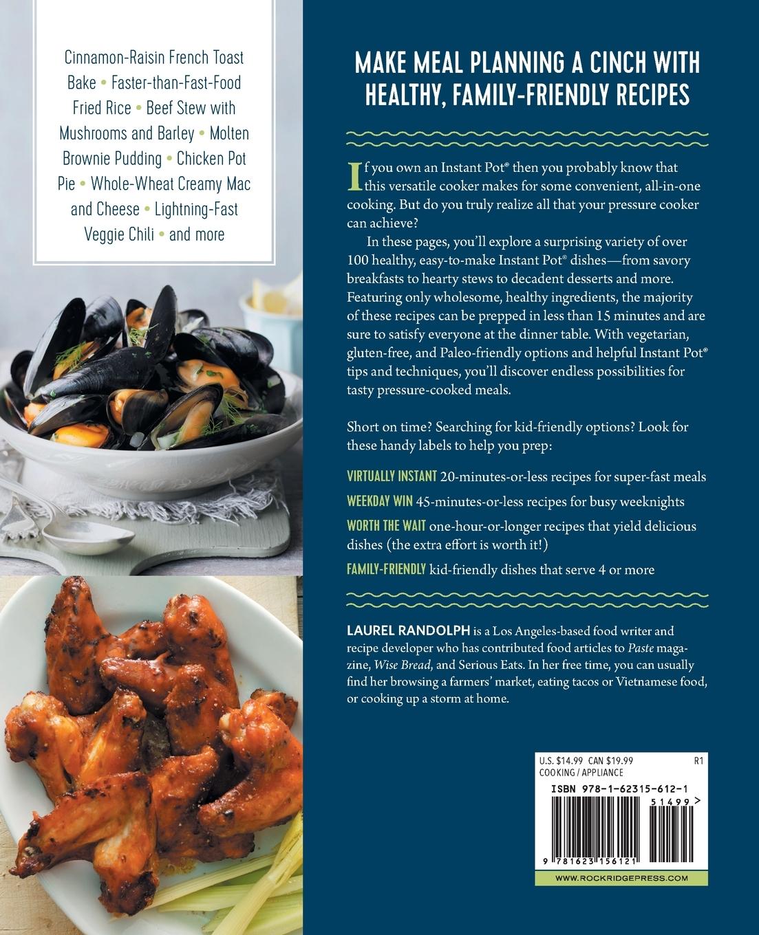 Rückseitencover The Instant Pot Electric Pressure Cooker Cookbook