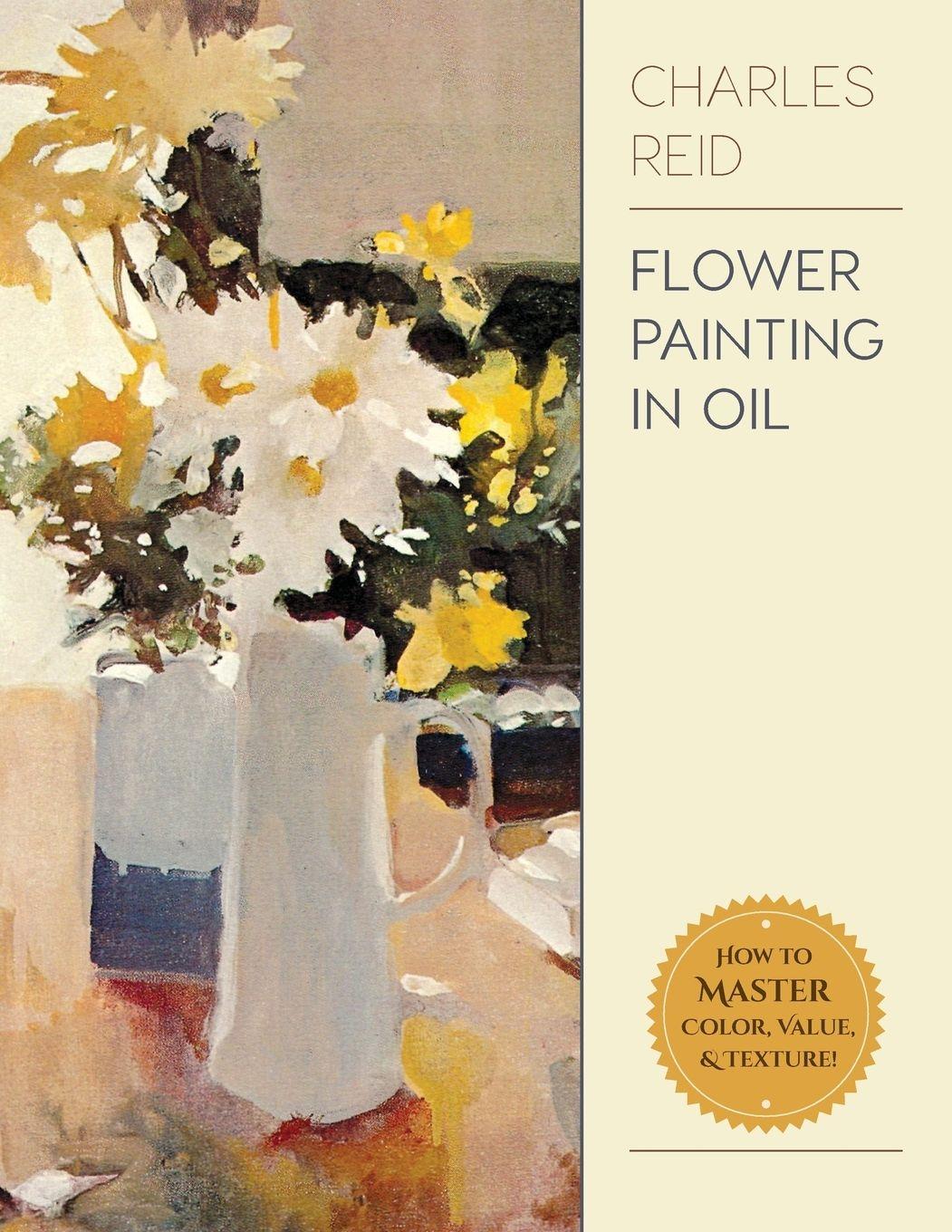 Vorderes Coverbild Flower Painting in Oil