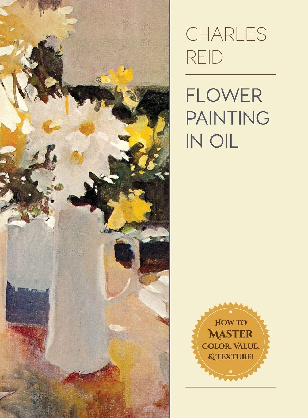 Vorderes Coverbild Flower Painting in Oil