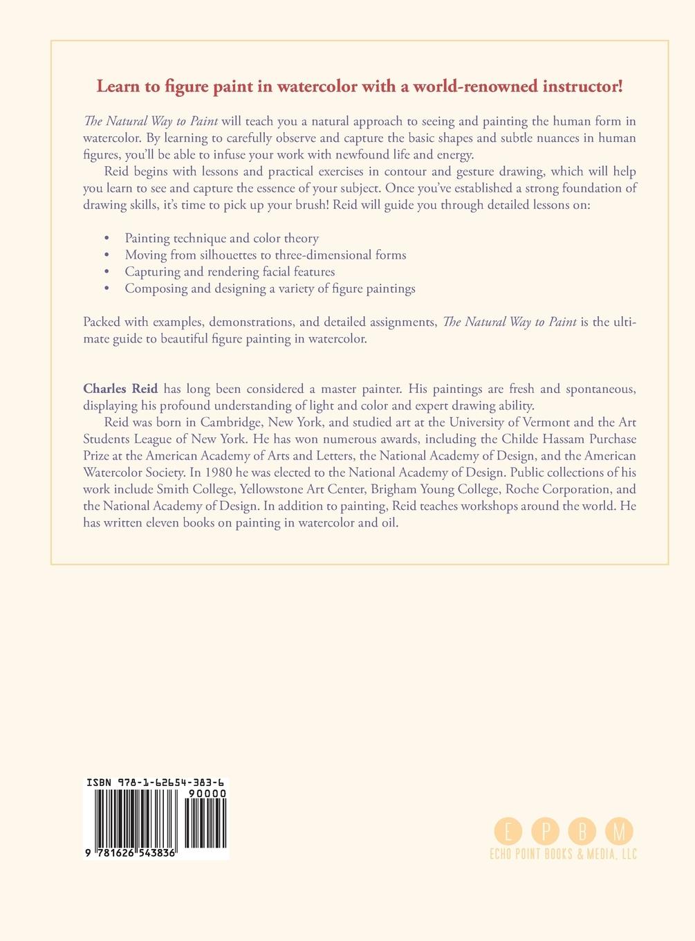 Rückseitencover The Natural Way to Paint