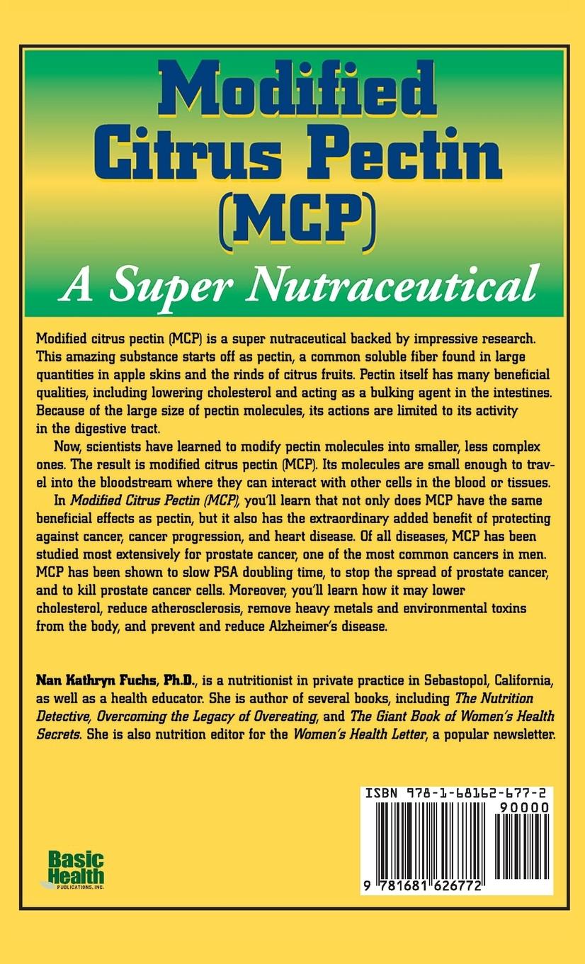 Rückseitencover Modified Citrus Pectin (MCP)