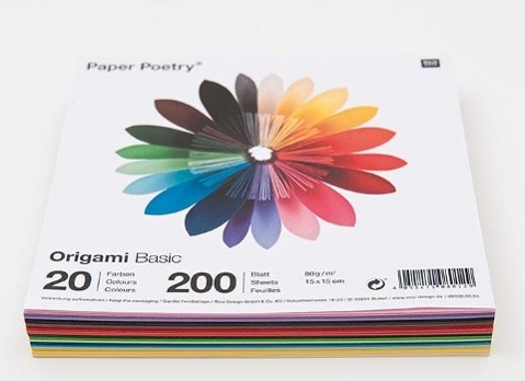 Vorderes Coverbild ORIGAMI BASIC, 15 x 15 cm