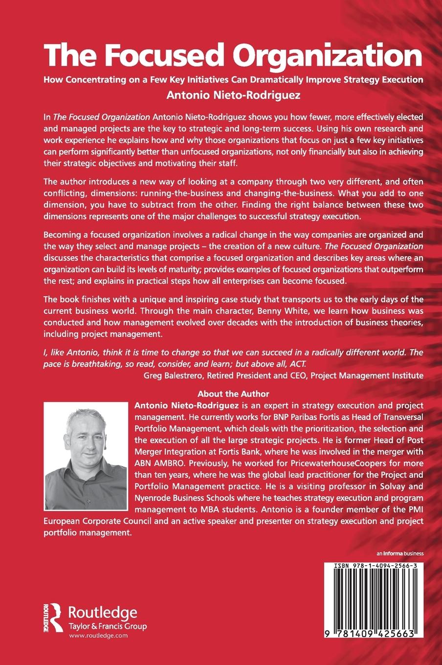 Rückseitencover The Focused Organization