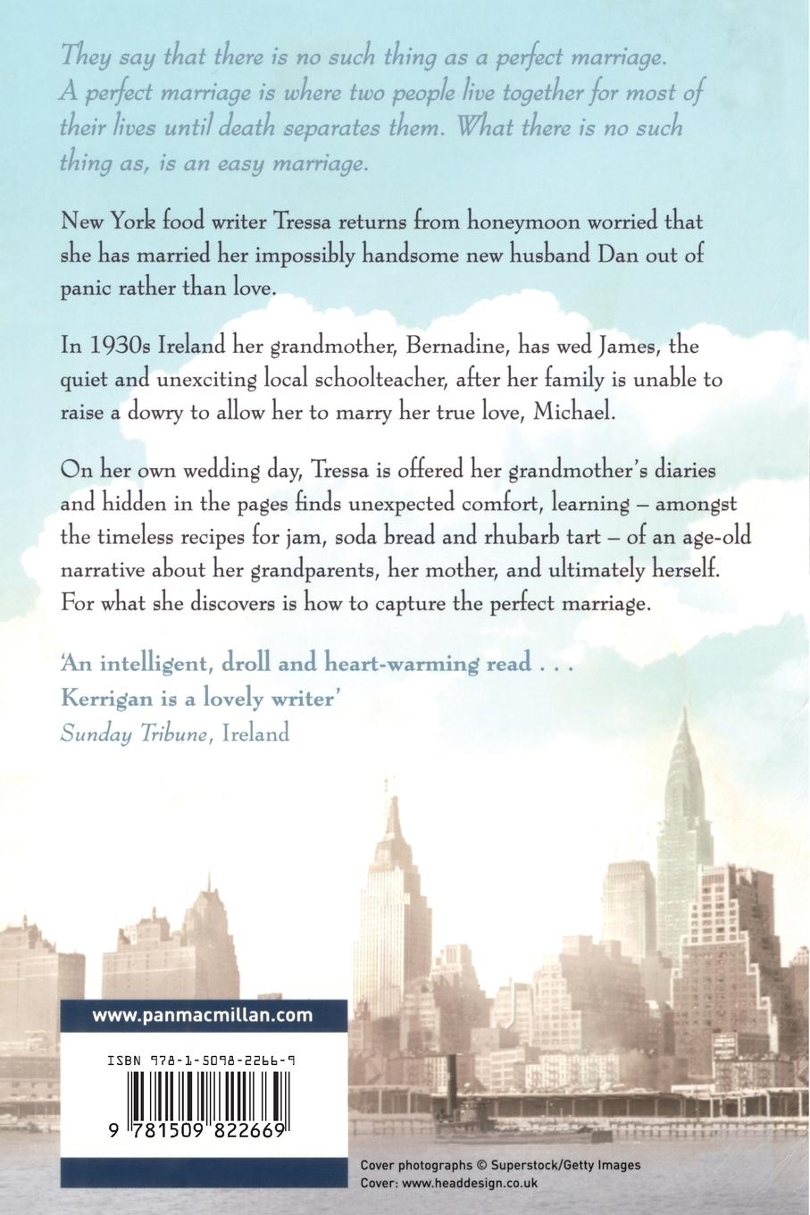 Rückseitencover Recipes For A Perfect Marriage