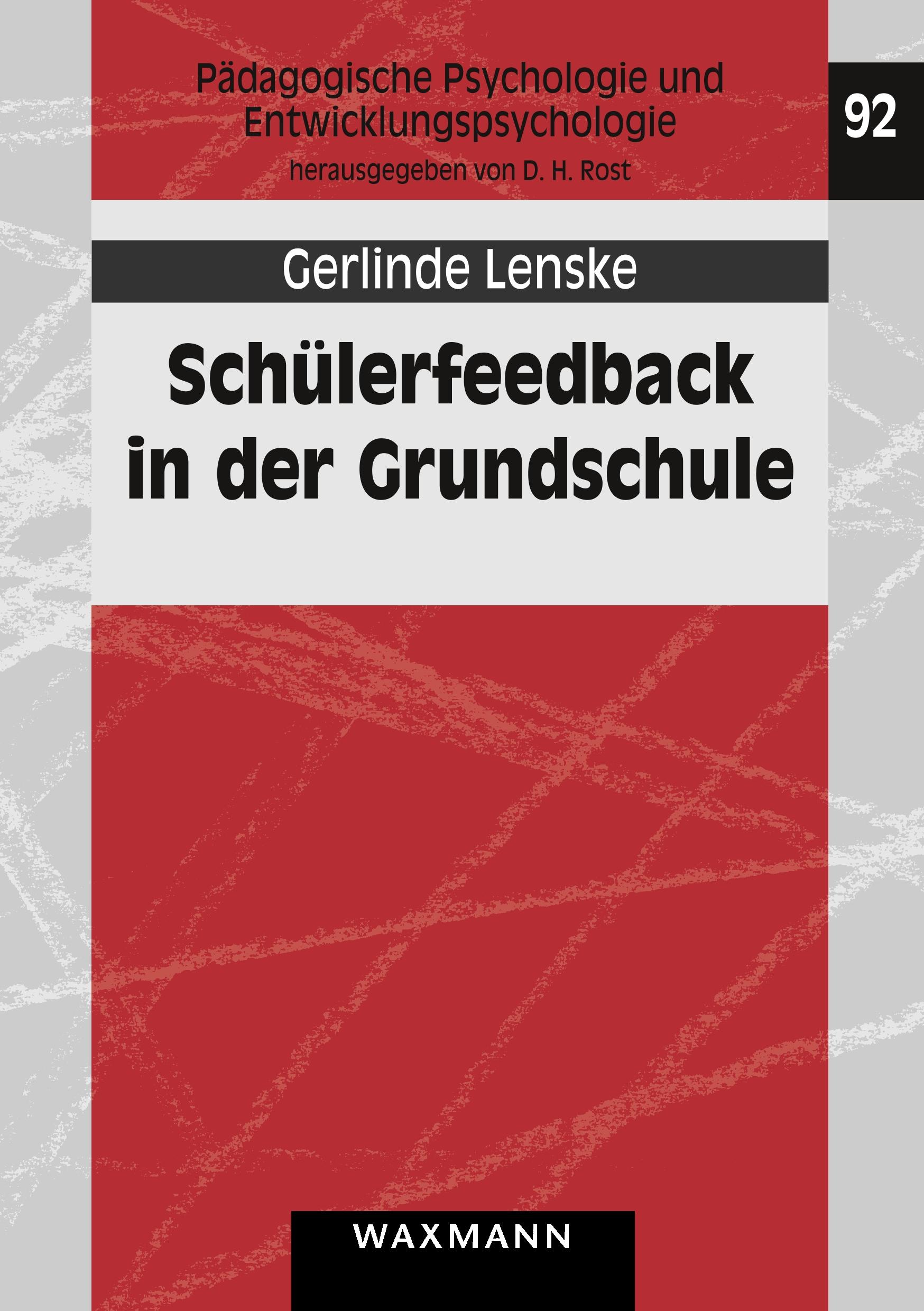 Vorderes Coverbild Schülerfeedback in der Grundschule