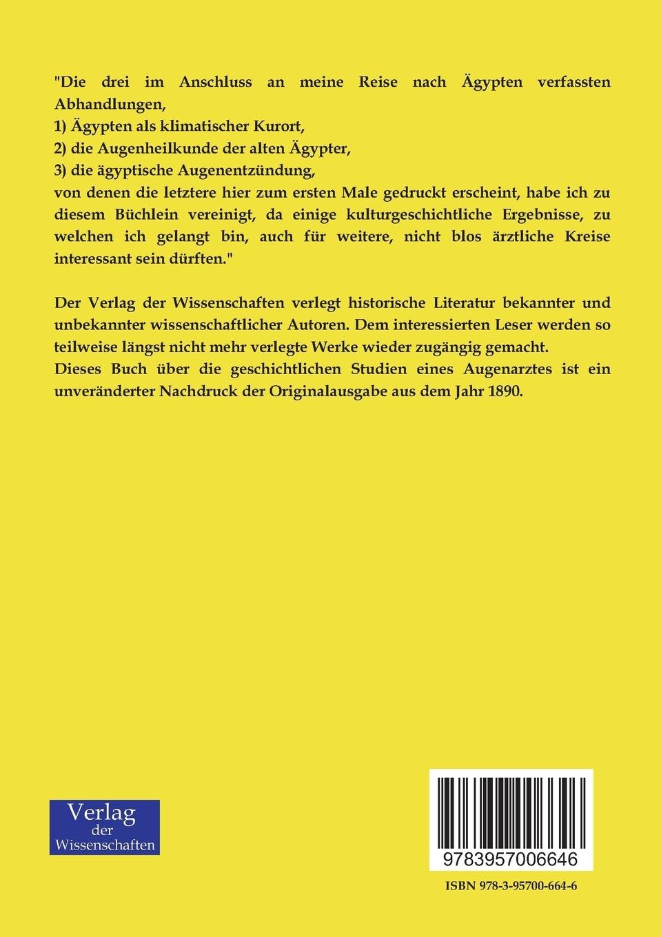 Rückseitencover Ägypten