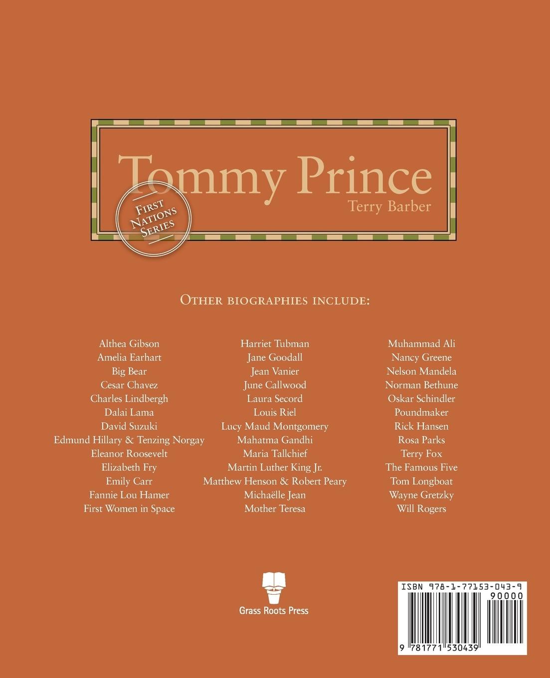 Rückseitencover Tommy Prince