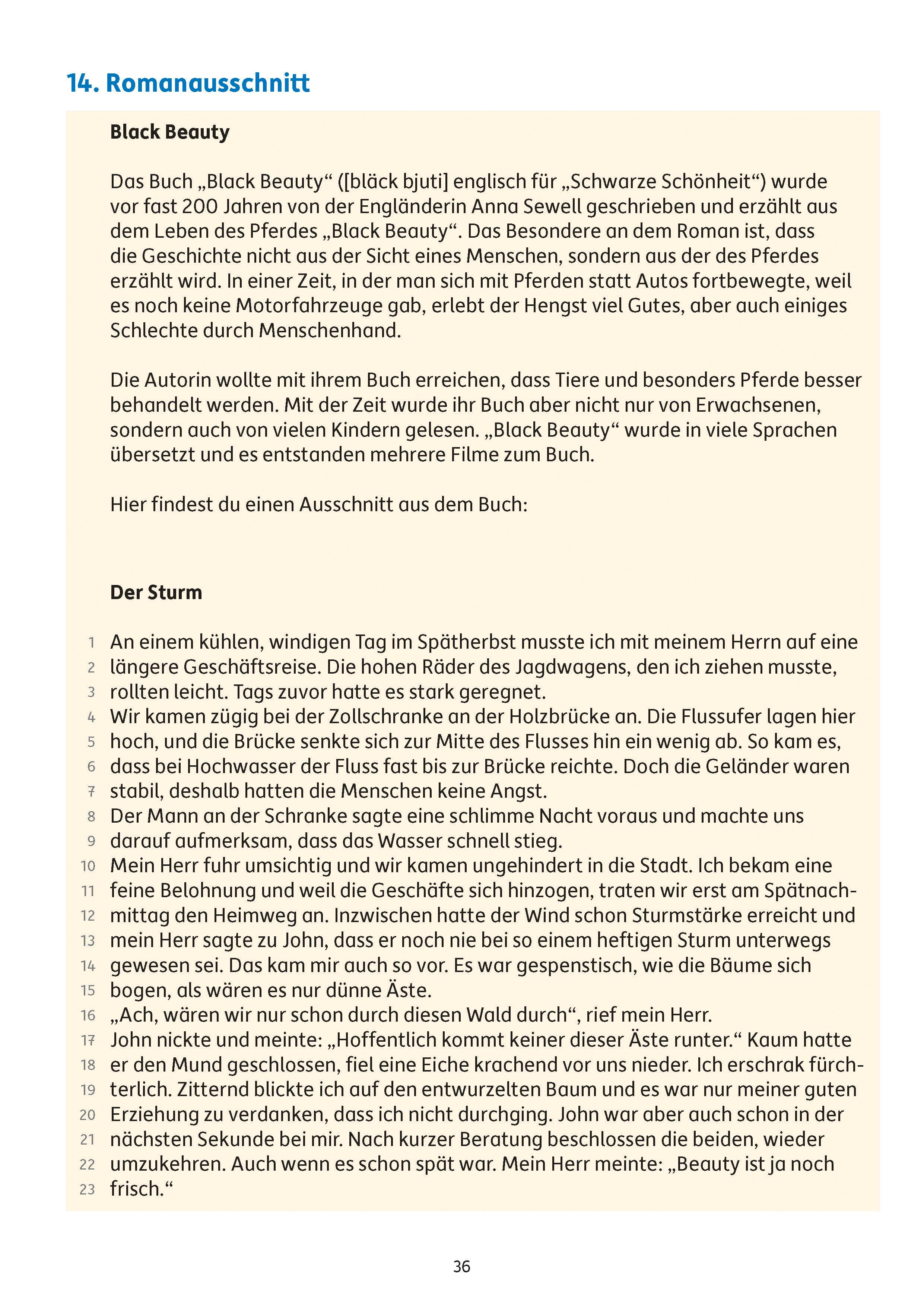 Beispielinhalt (Bild) Tests in Deutsch - Lernzielkontrollen 3. Klasse