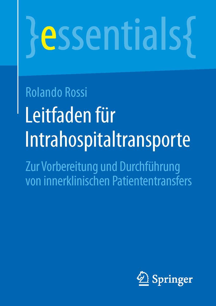 Vorderes Coverbild Leitfaden für Intrahospitaltransporte