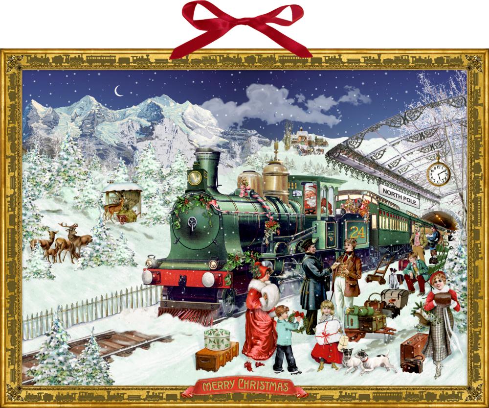 Vorderes Coverbild Wandkalender - Nostalgische Eisenbahn