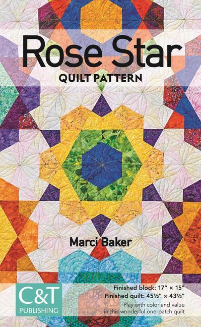 Vorderes Coverbild Rose Star Quilt Pattern
