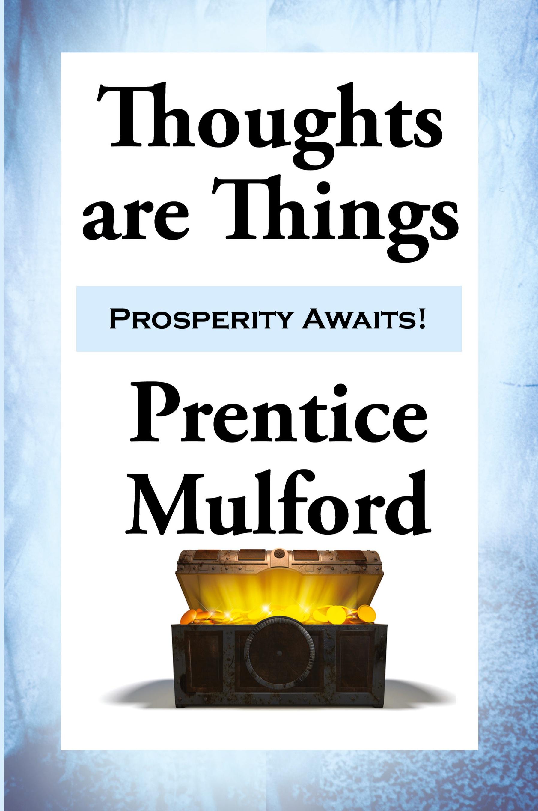 Vorderes Coverbild Thoughts are Things