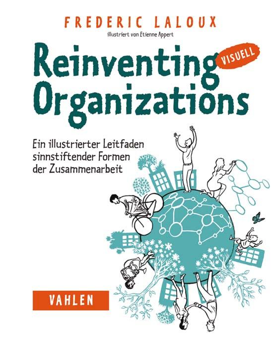 Vorderes Coverbild Reinventing Organizations visuell