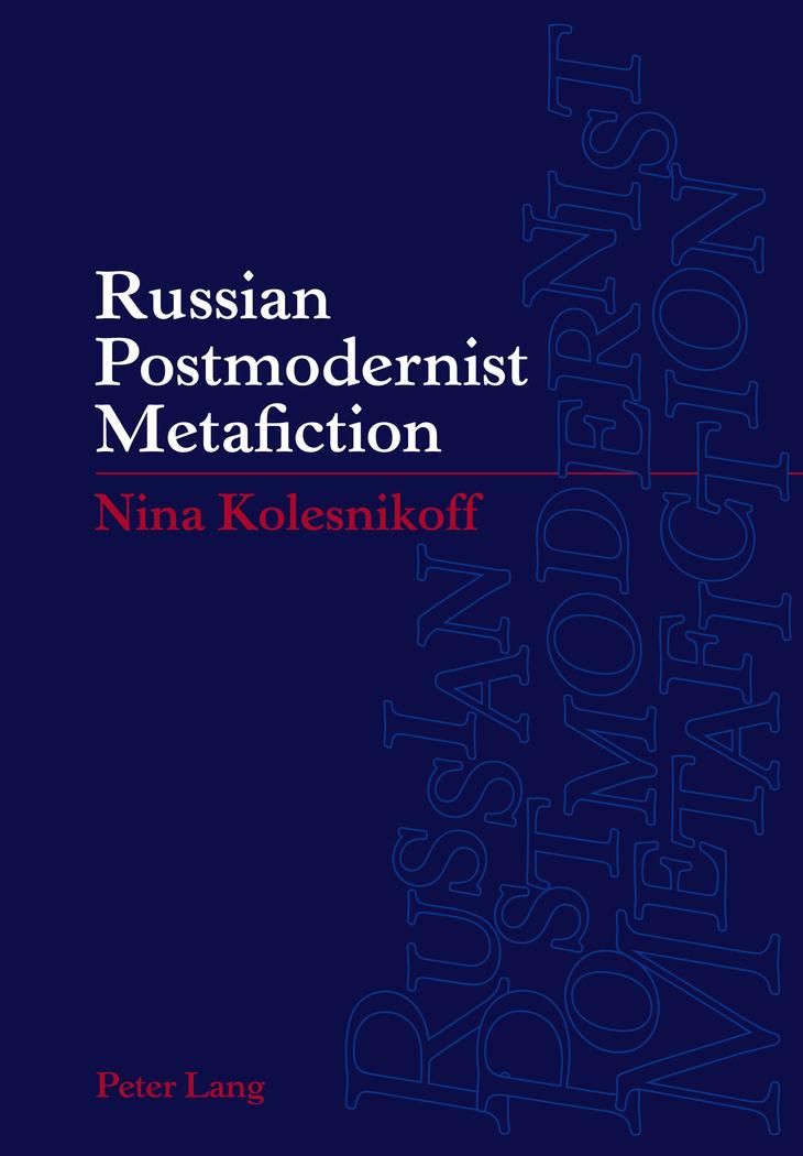 Vorderes Coverbild Russian Postmodernist Metafiction