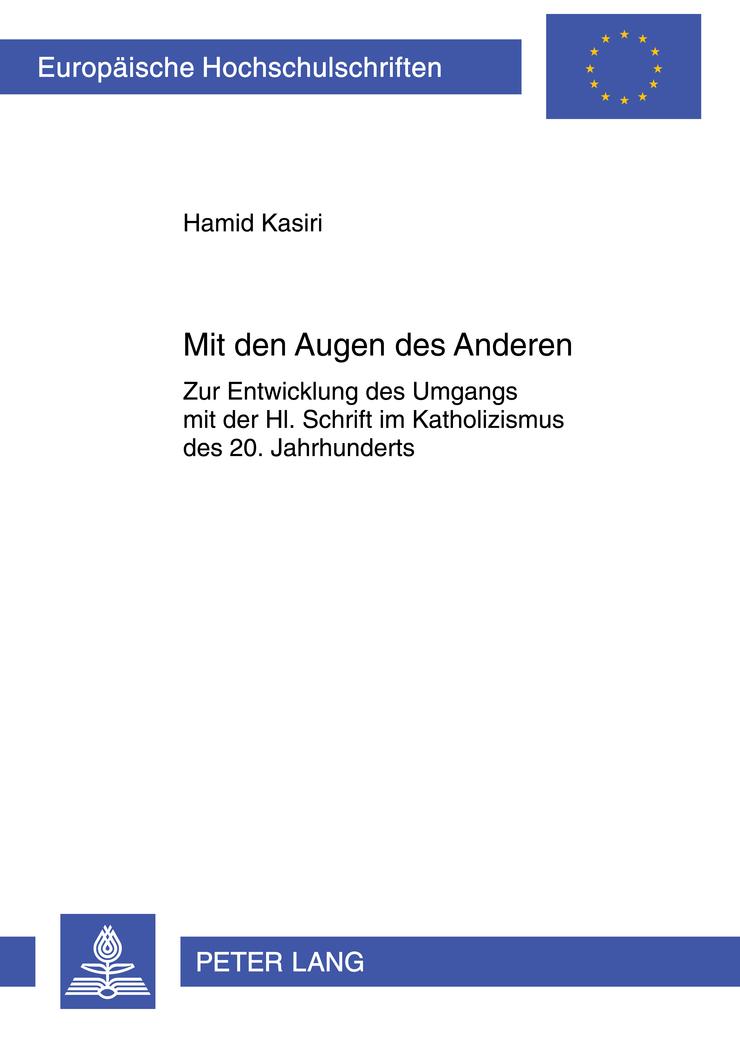 Vorderes Coverbild Mit den Augen des Anderen