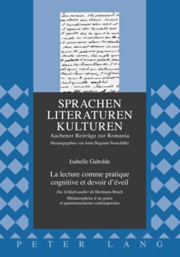 Vorderes Coverbild La lecture comme pratique cognitive et devoir d'éveil