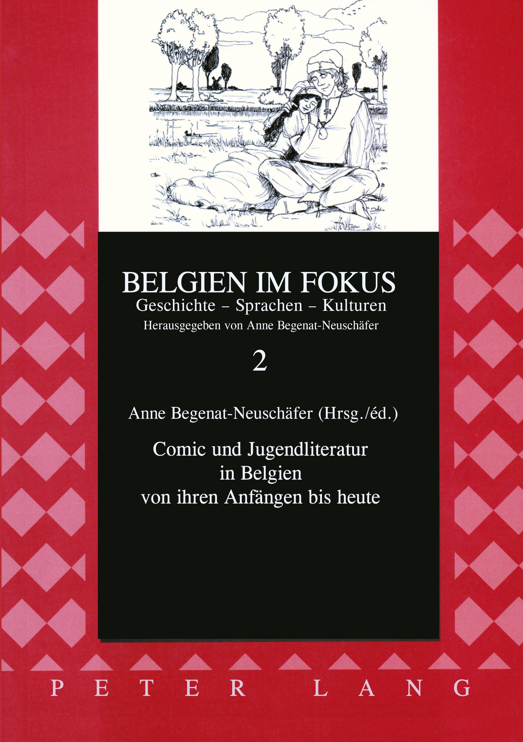 Vorderes Coverbild Comic und Jugendliteratur in Belgien von ihren Anfängen bis heute