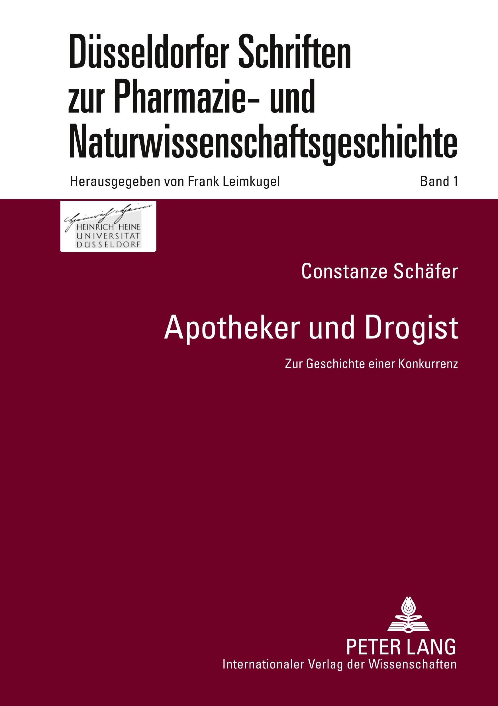Vorderes Coverbild Apotheker und Drogist