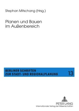 Vorderes Coverbild Planen und Bauen im Außenbereich