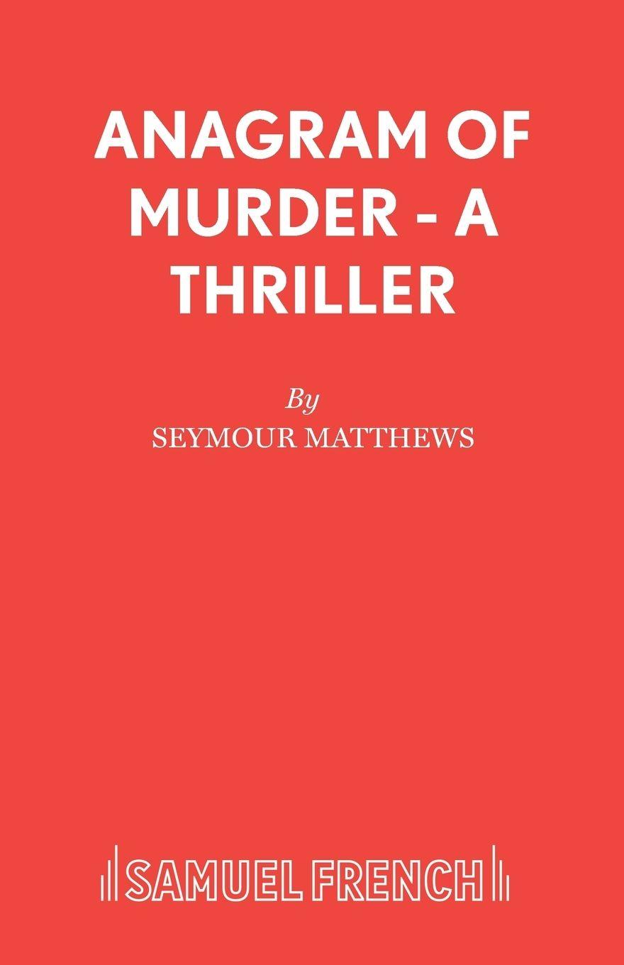 Vorderes Coverbild Anagram of Murder - A Thriller