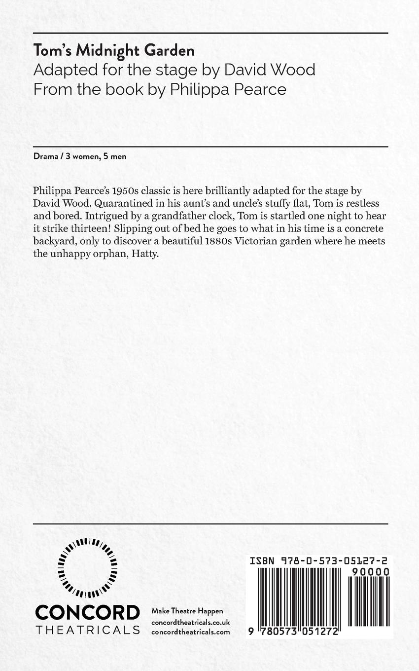 Rückseitencover Tom's Midnight Garden