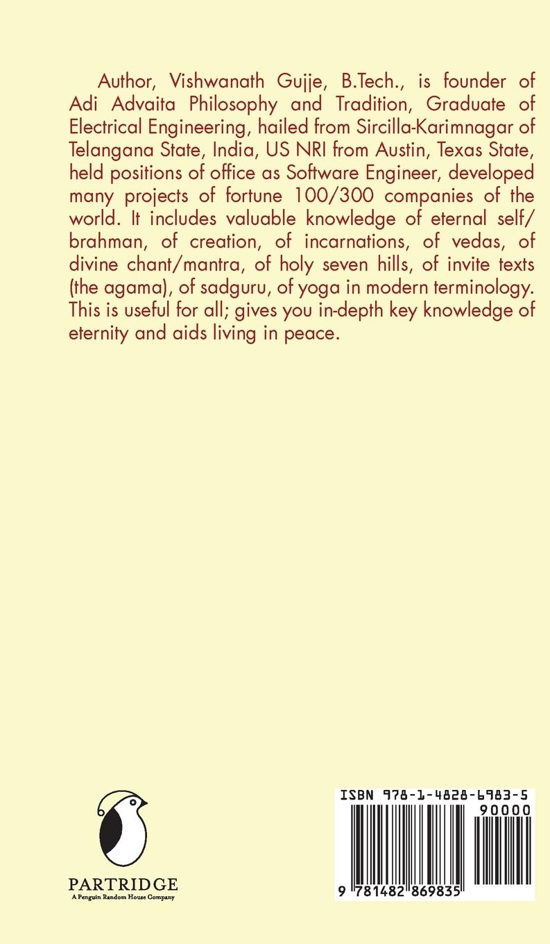 Rückseitencover THEOLOGY AND TRADITION OF ETERNITY