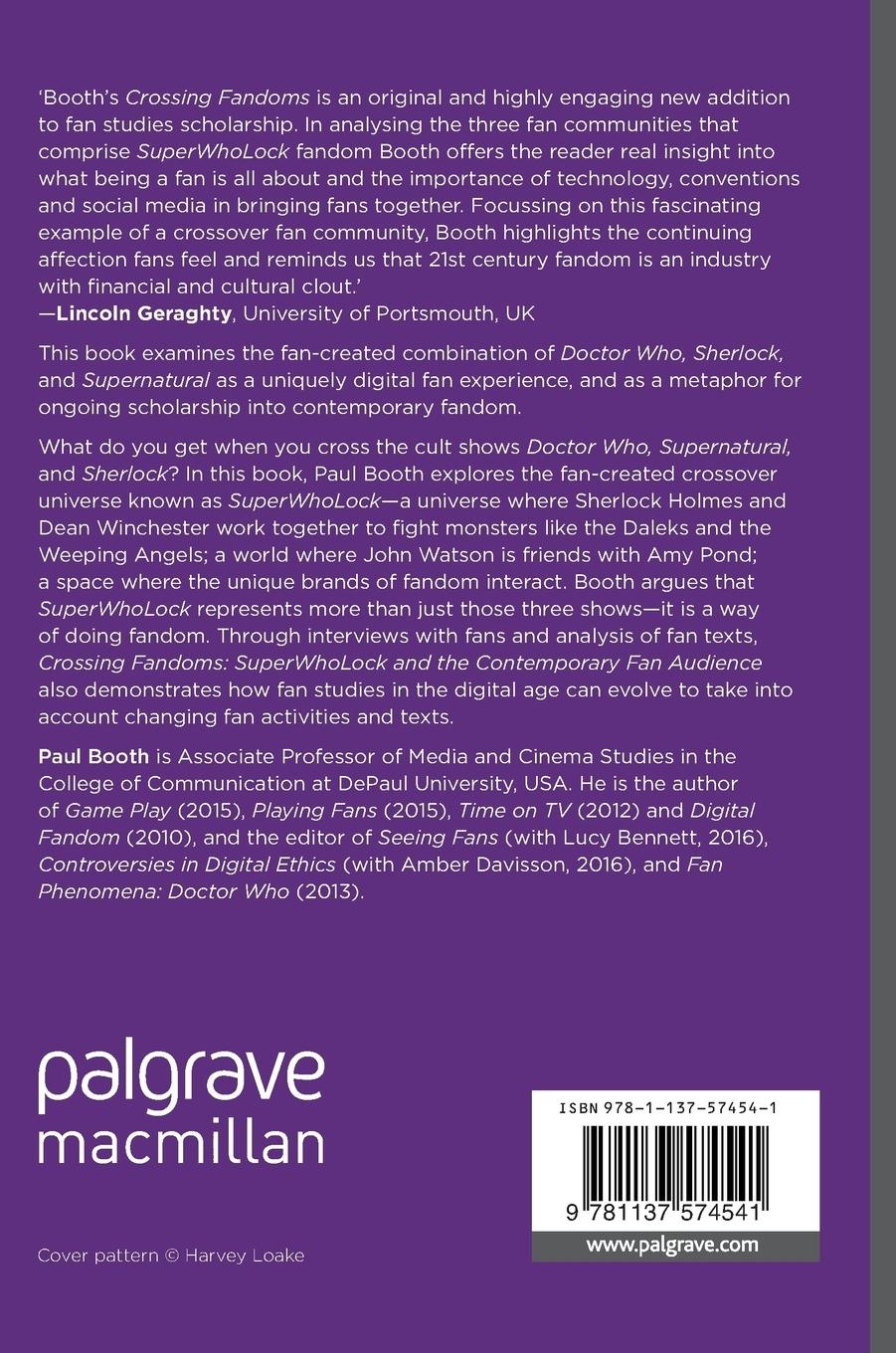 Rückseitencover Crossing Fandoms