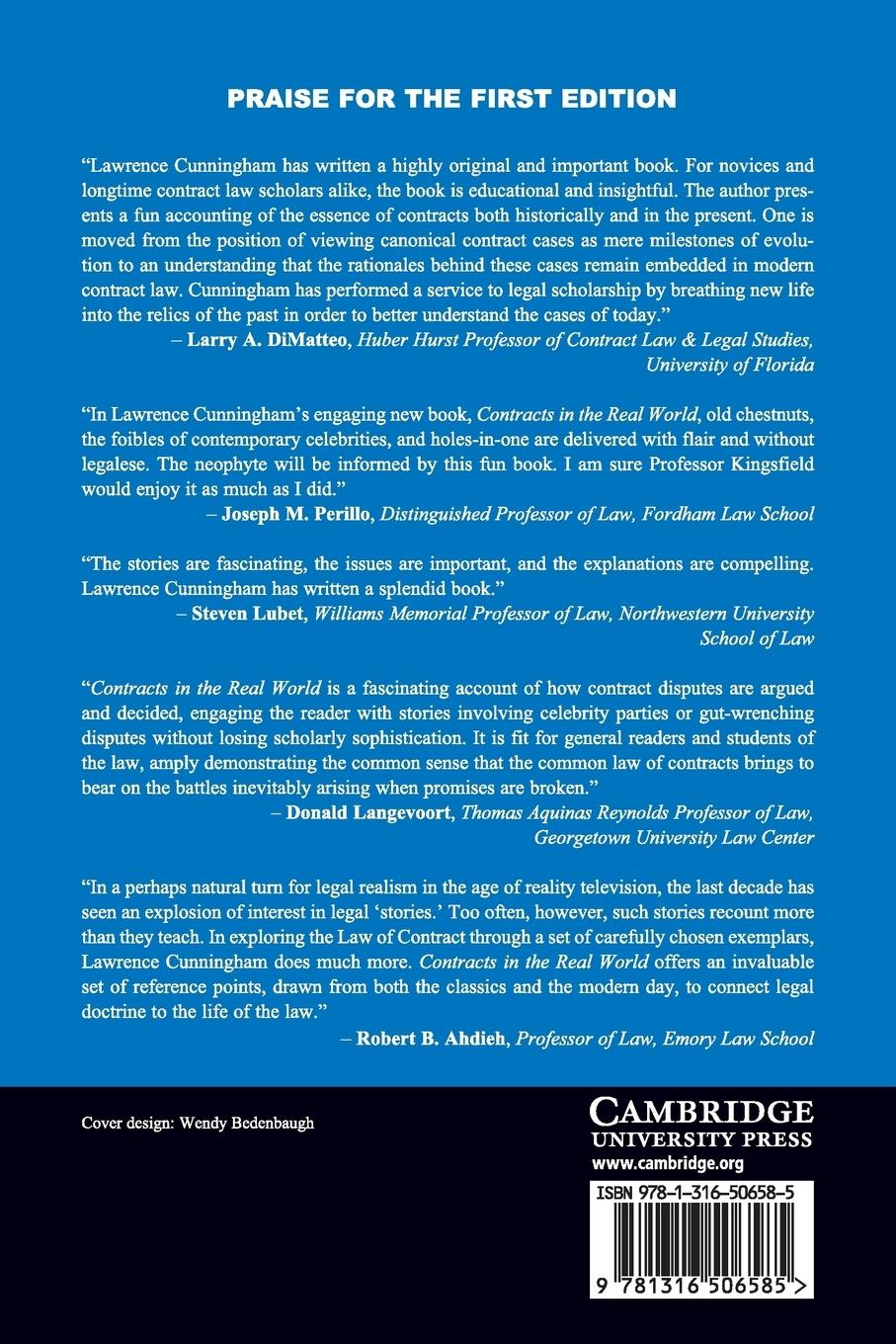 Rückseitencover Contracts in the Real World