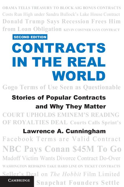 Vorderes Coverbild Contracts in the Real World
