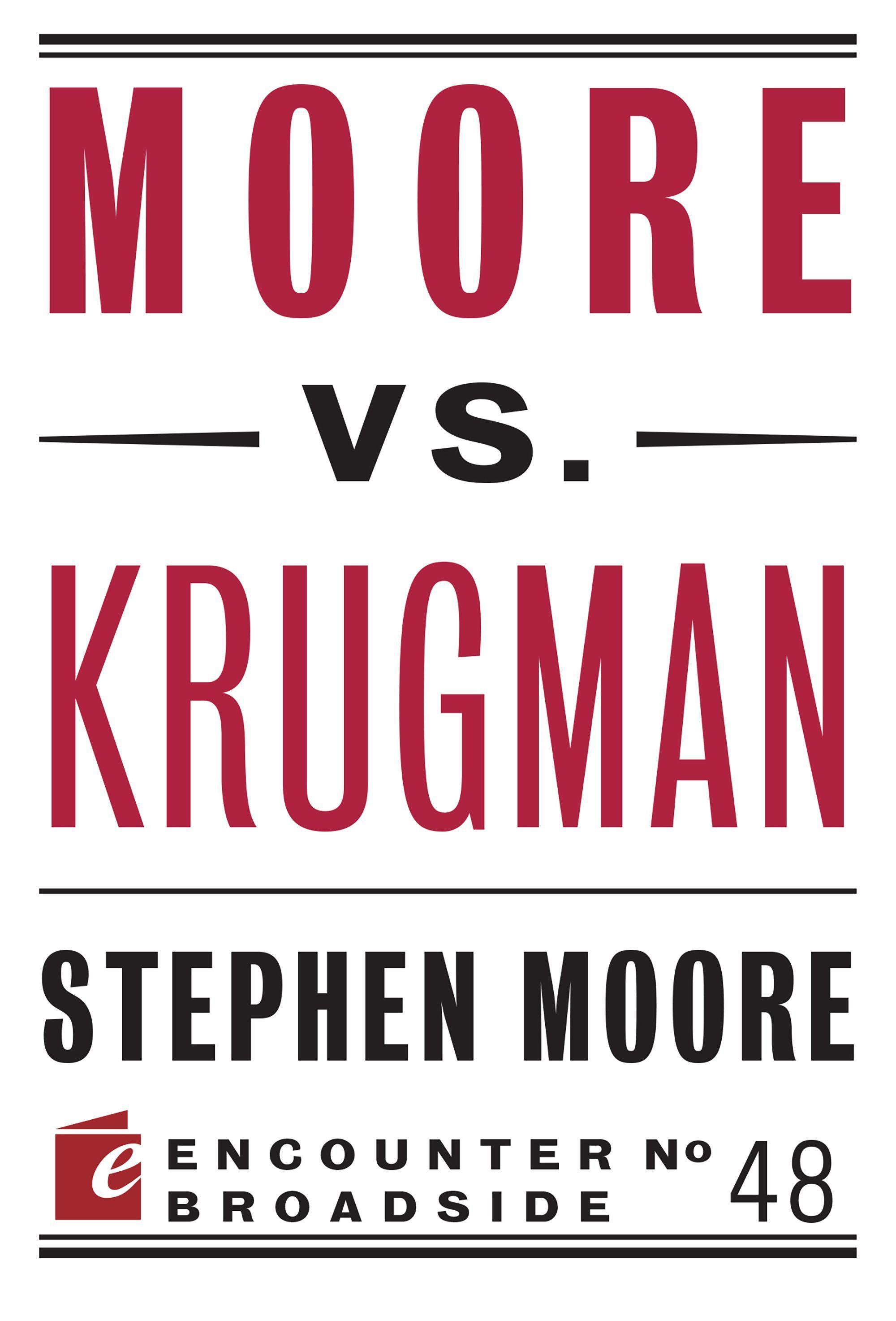 Vorderes Coverbild Moore vs. Krugman