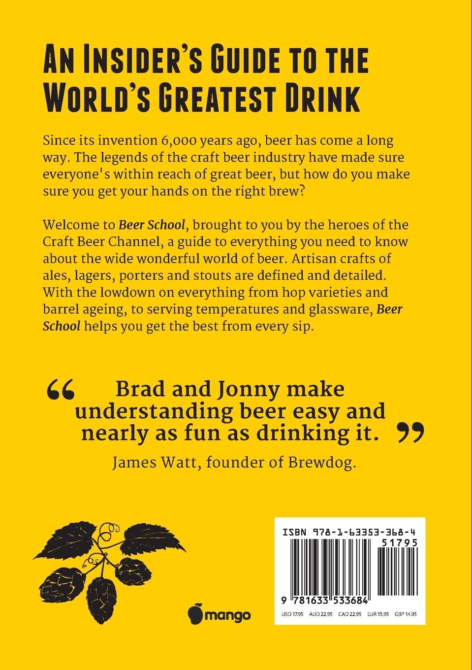 Rückseitencover Beer School