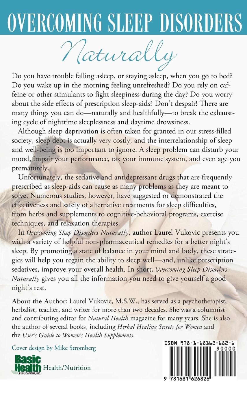 Rückseitencover Overcoming Sleep Disorders Naturally