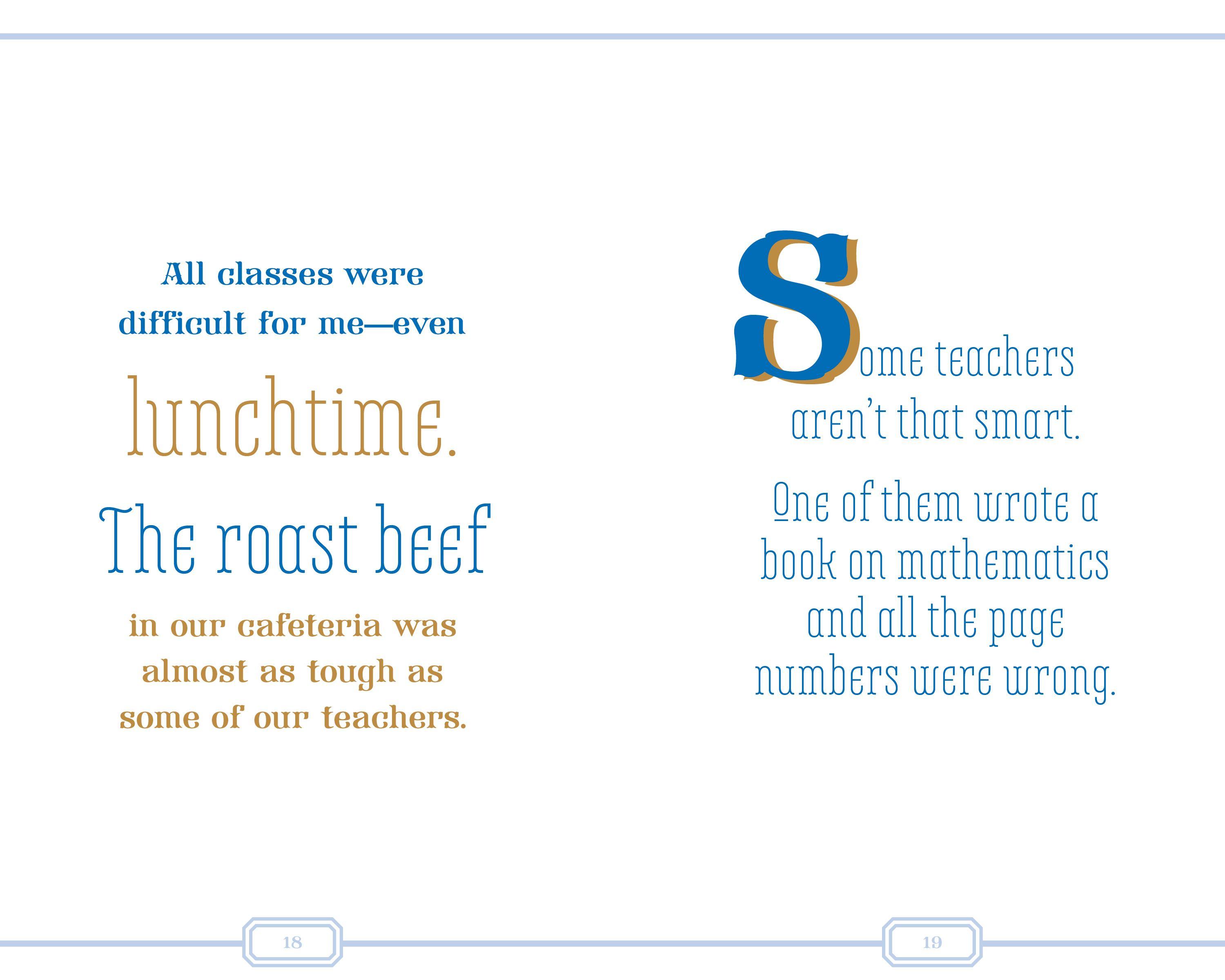 Beispielinhalt (Bild) Teachers' Lessons Last a Lifetime (or at Least Until the Next Exam)