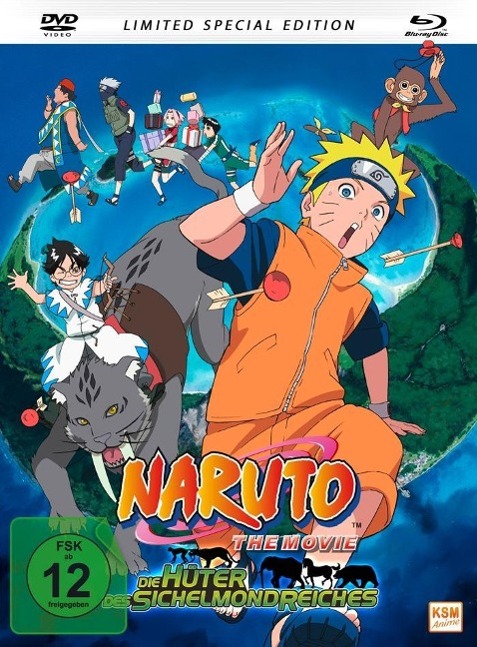 Vorderes Coverbild Naruto - The Movie 3: Die Hüter des Sichelmondreiches