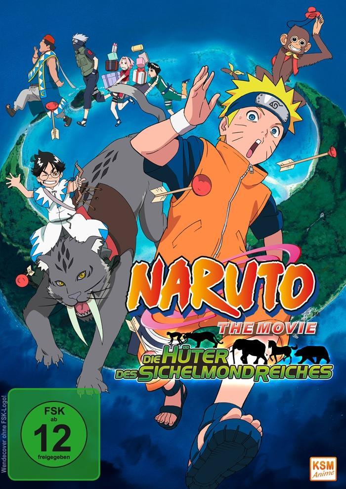 Vorderes Coverbild Naruto - The Movie 3: Die Hüter des Sichelmondreiches