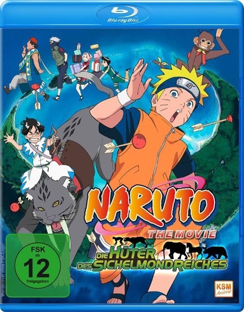 Vorderes Coverbild Naruto - The Movie 3: Die Hüter des Sichelmondreiches