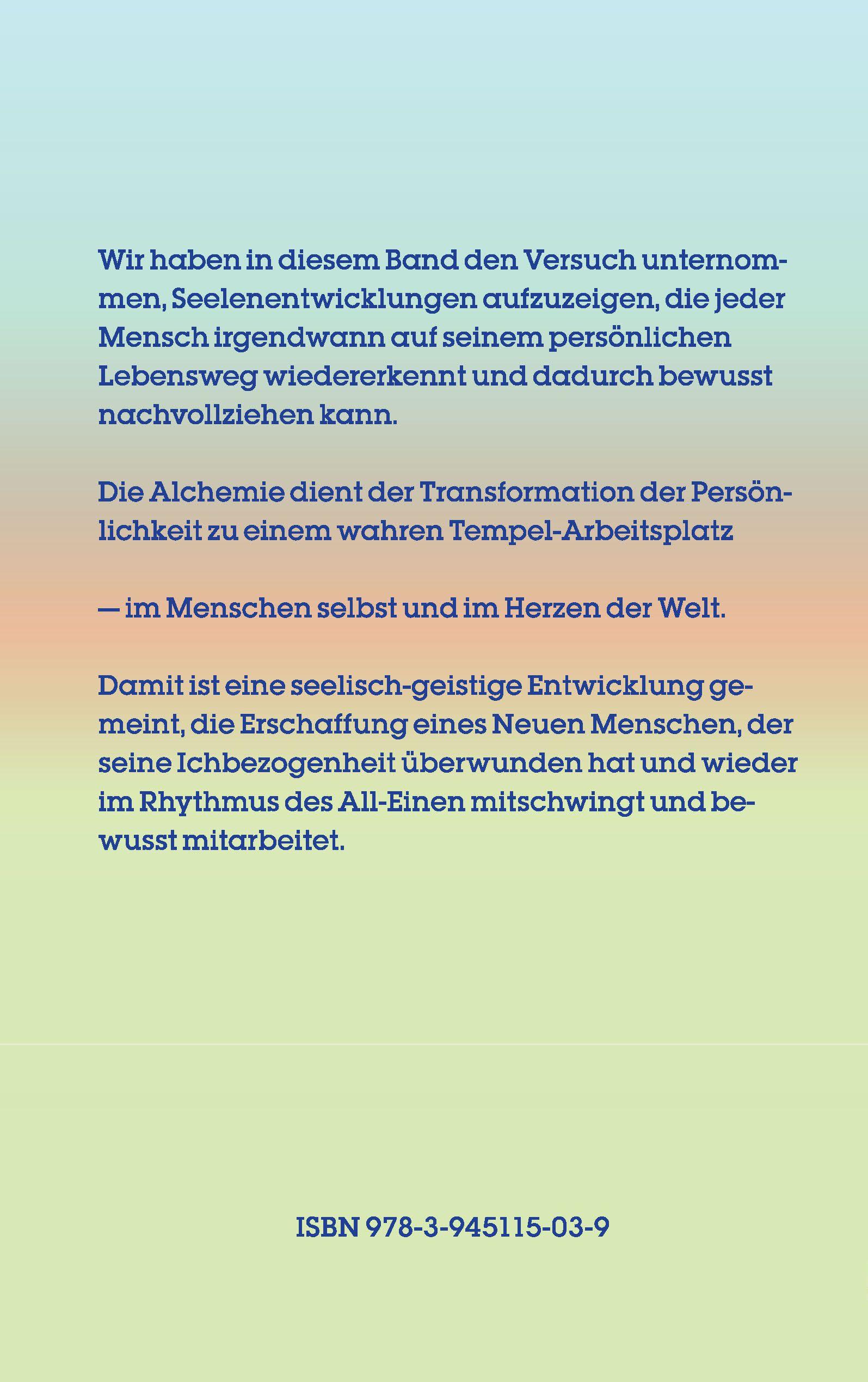 Rückseitencover Psychologie und Alchemie