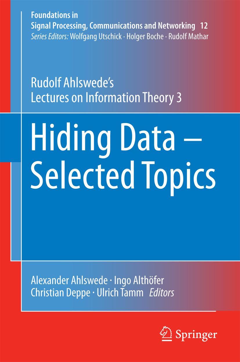 Vorderes Coverbild Hiding Data - Selected Topics