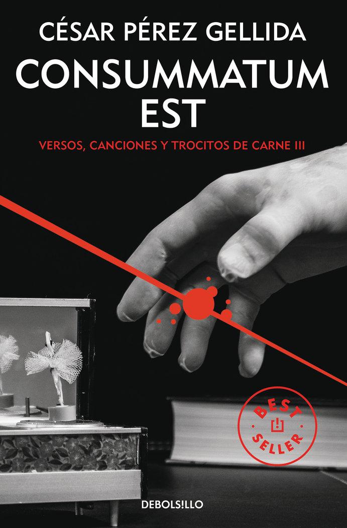 Vorderes Coverbild Consummatum est : versos, canciones y trocitos de carne 3