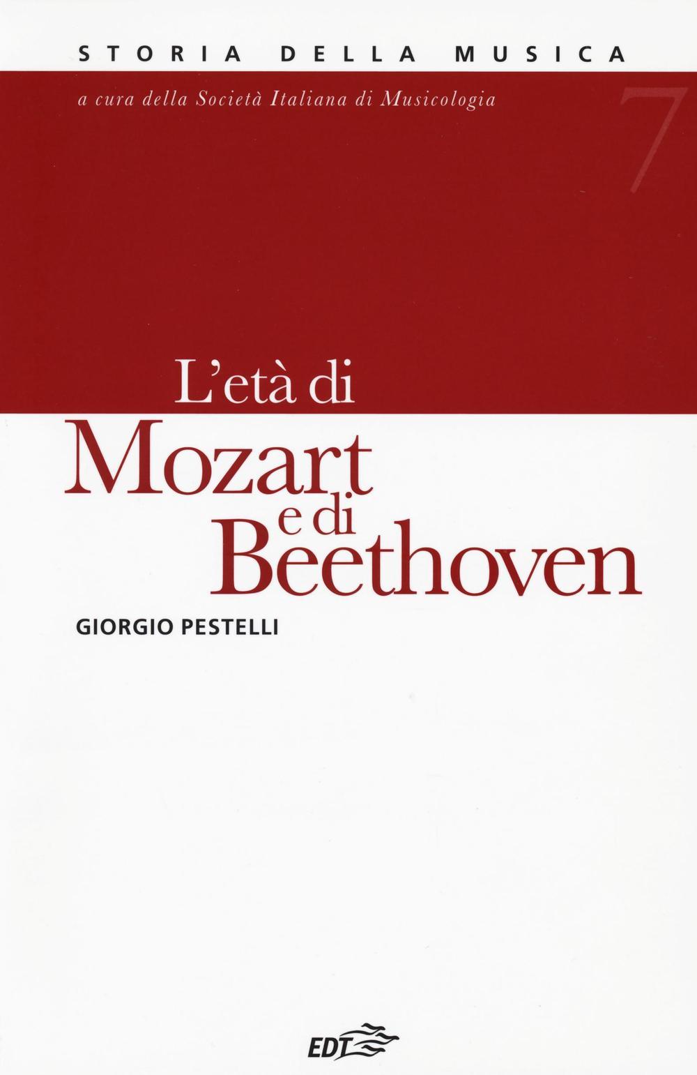 Vorderes Coverbild L' età di Mozart e di Beethoven