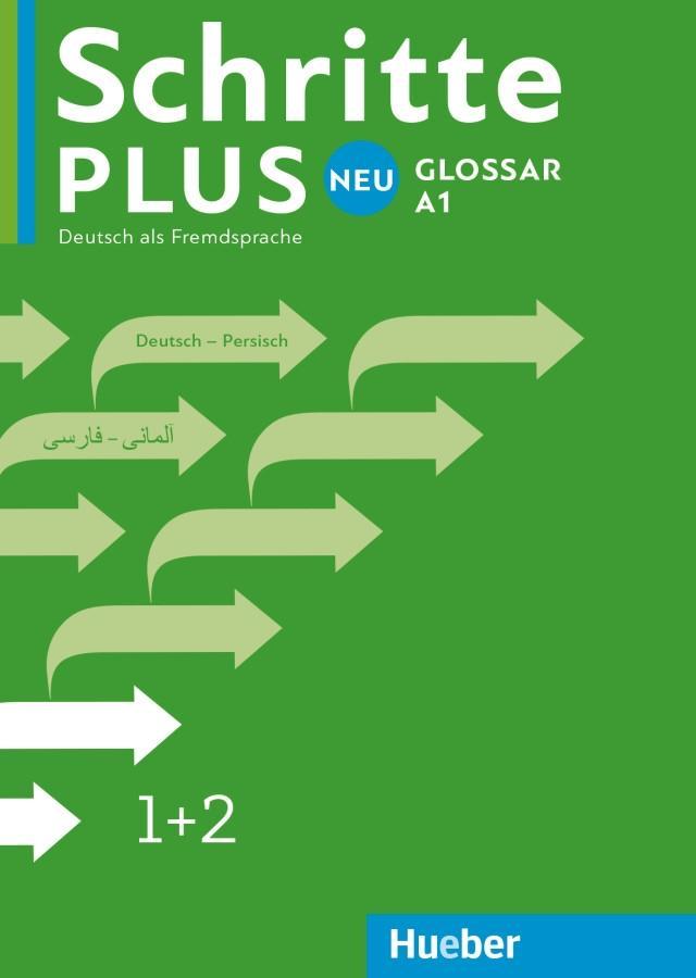 Vorderes Coverbild Schritte plus Neu 1+2 A1 Glossar Deutsch-Persisch