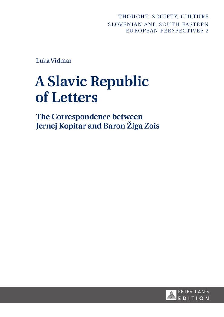Vorderes Coverbild A Slavic Republic of Letters