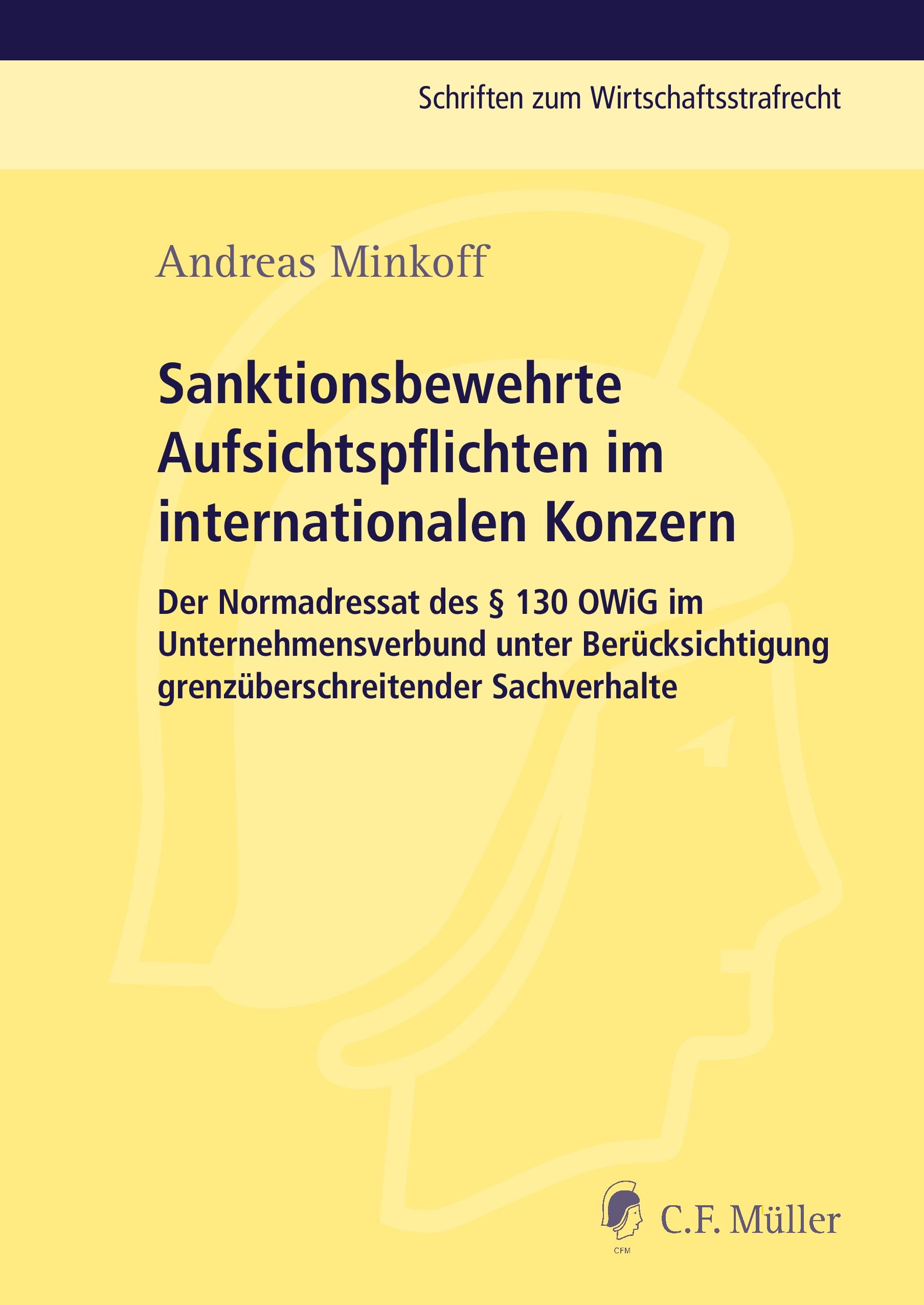 Vorderes Coverbild Sanktionsbewehrte Aufsichtspflichten im internationalen Konzern