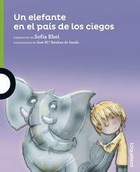 Vorderes Coverbild Un elefante en el país de los ciegos