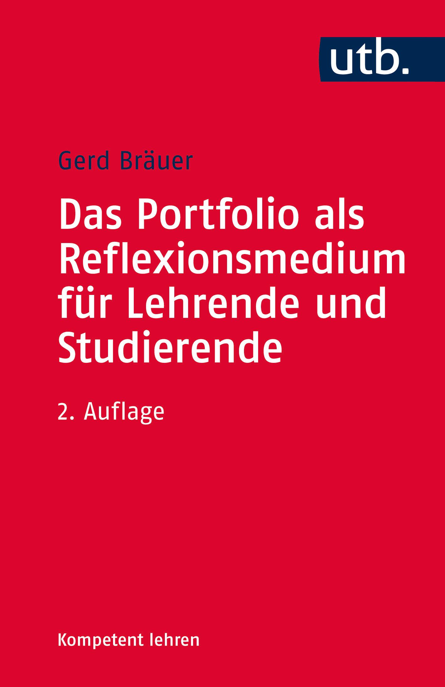 Vorderes Coverbild Das Portfolio als Reflexionsmedium für Lehrende und Studierende