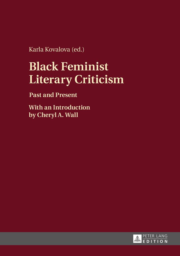 Vorderes Coverbild Black Feminist Literary Criticism