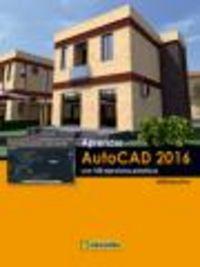 Vorderes Coverbild Aprender AutoCAD 2016 : con 100 ejercicios prácticos