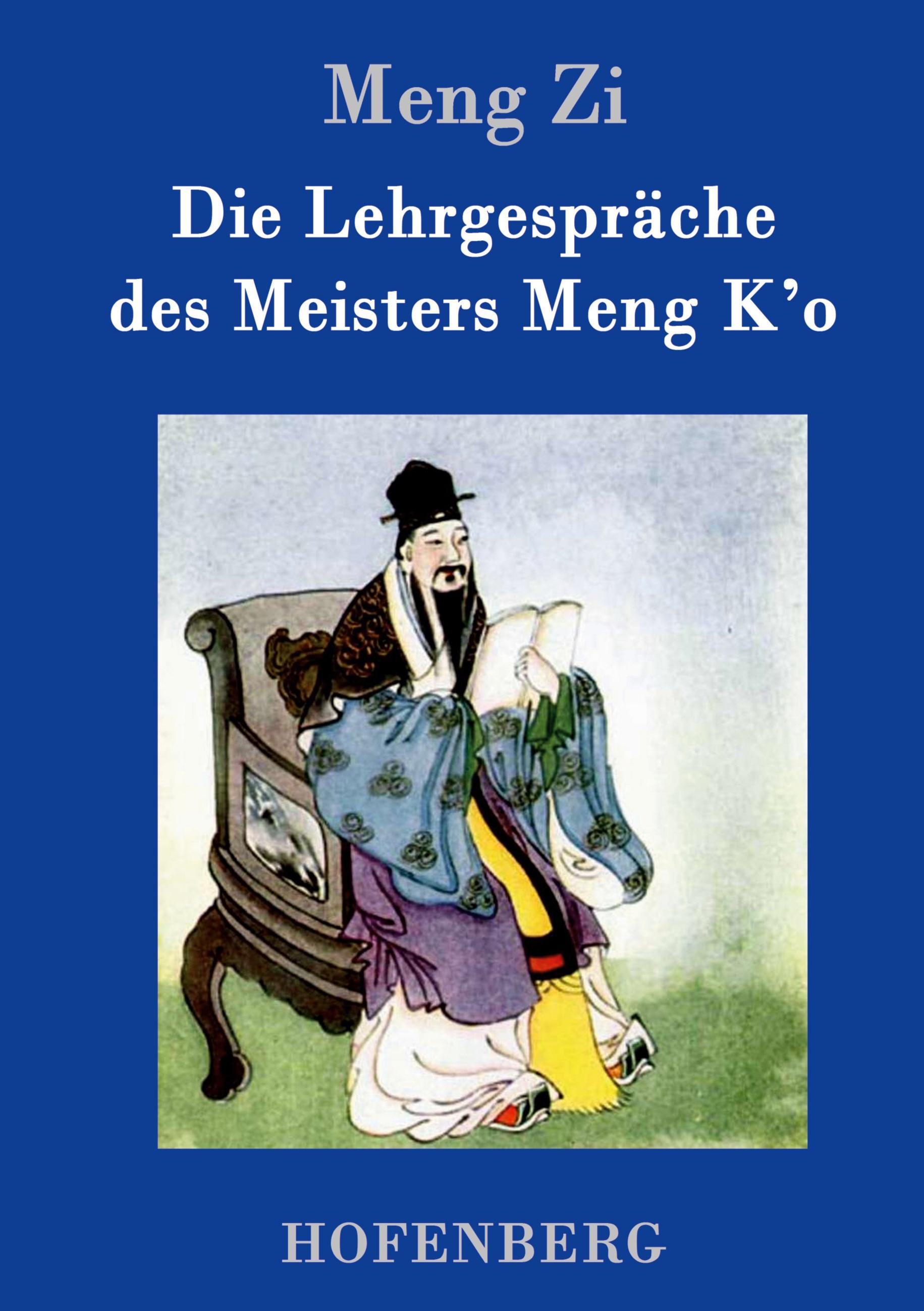 Vorderes Coverbild Die Lehrgespräche des Meisters Meng K'o
