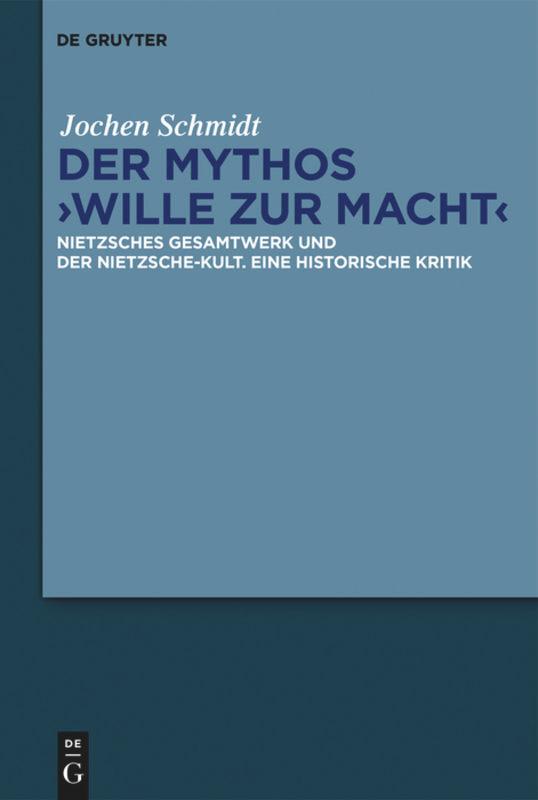 Vorderes Coverbild Der Mythos "Wille zur Macht"